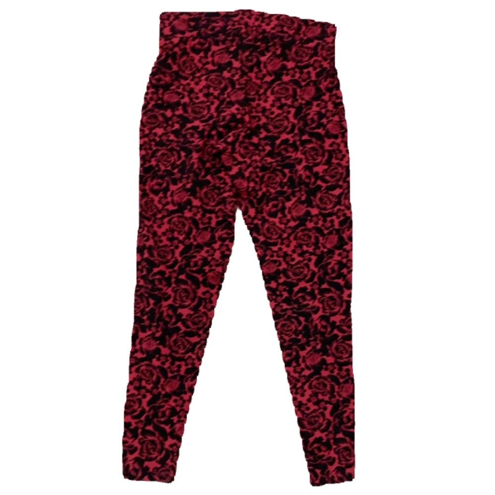 Torrid Floral Rose Whimsigoth Romantic Leggings - 0 - L - 12